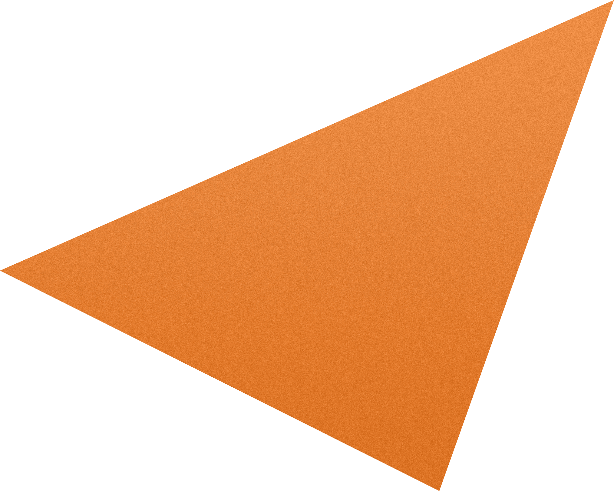 Decorative triangle